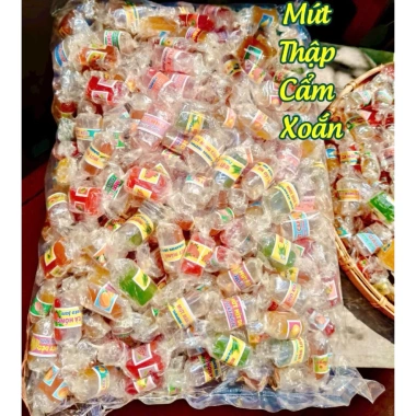 Kẹo Mứt Thập Cẩm Xoắn Thơm Ngon - Giảm giá Tết 65k, Hương vị đậm đà, Quà Tết 4
