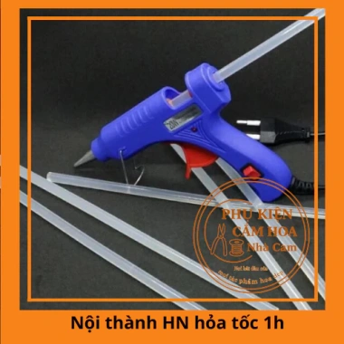 Keo nến silicon bám dính tốt, nhanh khô - phụ kiện cắm hoa Cam 19.000₫