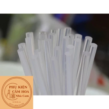 Keo nến silicon bám dính tốt, nhanh khô - phụ kiện cắm hoa Cam 19.000₫