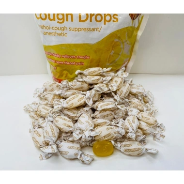 Kẹo ngậm ho mật ong chanh Equate 30 viên - Cough Drops Mỹ giảm giá 169k