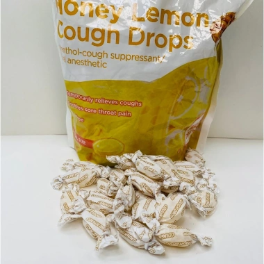 Kẹo ngậm ho mật ong chanh Equate 30 viên - Cough Drops Mỹ giảm giá 169k