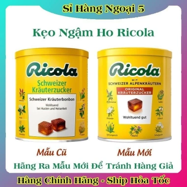Kẹo ngậm ho thảo mộc Ricola Original Herb 250gr Đức - Giá chỉ 162.000đ giảm mạnh