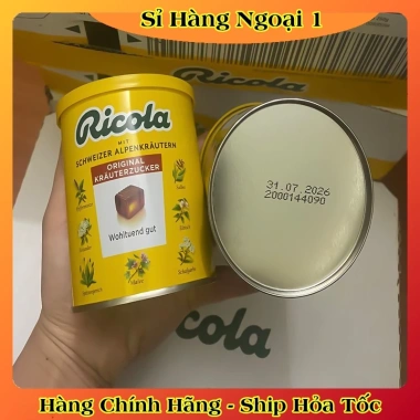 Kẹo ngậm ho thảo mộc Ricola Original Herb 250gr Đức - Giá chỉ 162.000đ giảm mạnh