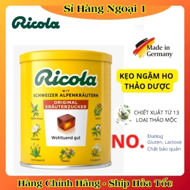 Kẹo ngậm ho thảo mộc Ricola Original Herb 250gr Đức - Giá chỉ 162.000đ giảm mạnh