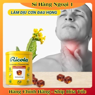Kẹo ngậm ho thảo mộc Ricola Original Herb 250gr Đức - Giá chỉ 162.000đ giảm mạnh 7 Kẹo ngậm ho thảo mộc Ricola Original Herb 250gr Đức - Giá chỉ 162.000đ giảm mạnh 7