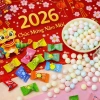 Kẹo ngậm hơi thở thơm mát 250g không đường, bạc hà, trái cây, chỉ 57.000₫
