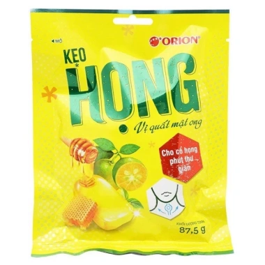 Kẹo ngậm họng Orion Quất Mật Ong Gừng Bạc Hà 85g - Giá chỉ 25.000, giảm từ 32.500 9