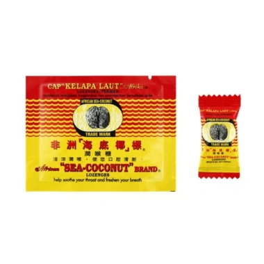 Kẹo Ngậm Mã Lai Trái Dứa Sea Coconut Kelapa 6 viên Giá 15.000₫ nhập công ty