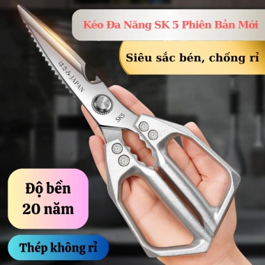 Kéo Nhà Bếp SK5 Nhật Bản Thép Không Gỉ Sắc Bén Chống Rỉ Giá 130.830 VND