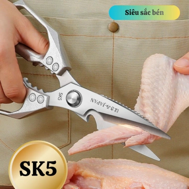Kéo Nhà Bếp SK5 Nhật Bản Thép Không Gỉ Sắc Bén Chống Rỉ Giá 130.830 VND