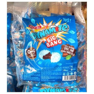 Kẹo Nhai 3 Viên Socola Bạc Hà Dynamite + Bigbang 1kg – Giá chỉ 98.000 VND