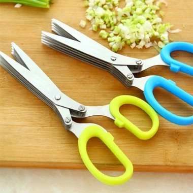 Kéo Nhiều Lưỡi Cắt Hành Lá, Giấy Văn Phòng Đa Năng – Giá Ưu Đãi 60.000₫, Siêu Bảo Đảm