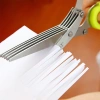 Kéo Nhiều Lưỡi Cắt Hành Lá, Giấy Văn Phòng Đa Năng – Giá Ưu Đãi 60.000₫, Siêu Bảo Đảm 6