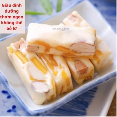 Kẹo Nougat Hạnh Phúc Mix 500g Loại 1 Dinh Dưỡng, Ít Ngọt, Ăn Kiêng, Giá 159k Healthy 7