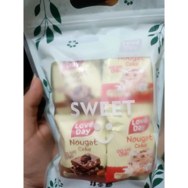 Kẹo nougat Love Day - bánh nougat vụn hạt & nho dẻo, giảm giá 53.020 VND, ngon giòn mềm, quà tặng Valentine 9 Kẹo nougat Love Day - bánh nougat vụn hạt & nho dẻo, giảm giá 53.020 VND, ngon giòn mềm, quà tặng Valentine 9