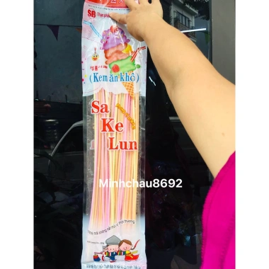 Kẹo Ống C Bột Siêu Dài 50cm Khổng Lồ - 34.000đ (Giá gốc 42.500đ) - Ngọt, Bền 7 Kẹo Ống C Bột Siêu Dài 50cm Khổng Lồ - 34.000đ (Giá gốc 42.500đ) - Ngọt, Bền 7
