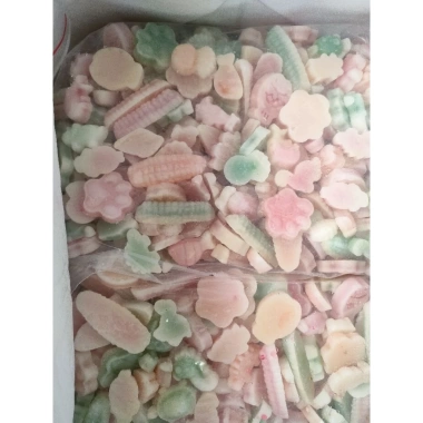 Kẹo sáp nhân siro trái cây 1kg giá ưu đãi 65k - Iyesfood khuyến mãi siêu rẻ