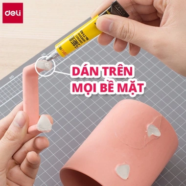 Keo siêu dính đa năng Deli 7ml/20ml 7.140/7.149 - Dán chắc, khô nhanh, chỉ 38.000₫ 2