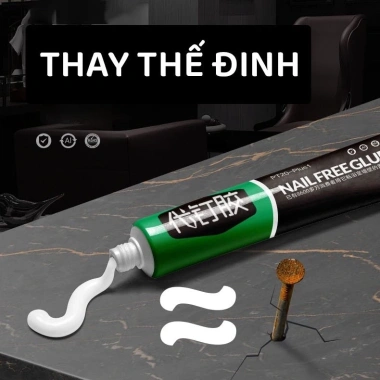 Keo Siêu Dính Nhật Bản No More Nail 60g – Đa Năng Dán Tường, Giày, Gỗ, Chống Thấm Nước – 11.880 VND