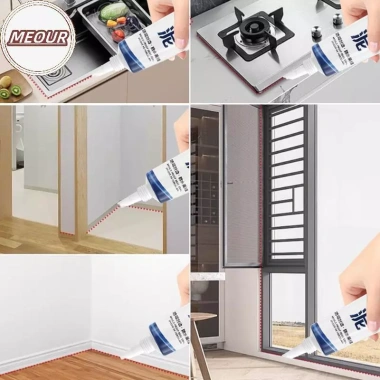 Keo Silicon Đa Năng Meour 60ml Chống Thấm, Khô Nhanh, Không Mốc cho Phòng Tắm, Nhà Bếp 4