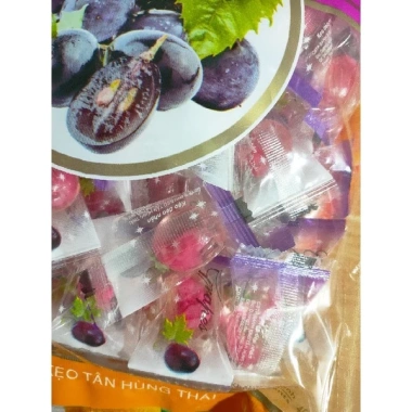 Kẹo siro nho Mỹ Fruiti 500g - Giá ưu đãi 38.000, ngon dịp Tết