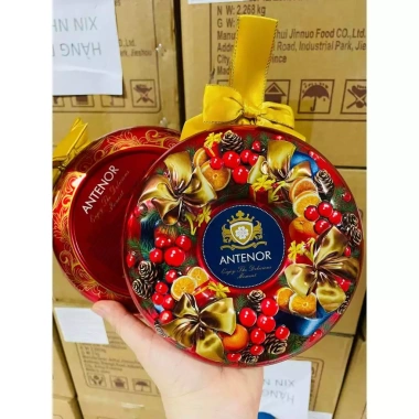 Kẹo socola Antenor hộp thiếc 108g 3 màu - Quà Tết kẹo tết, giảm giá 78.220đ