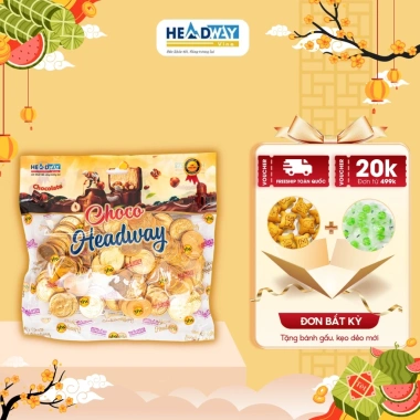 Kẹo Socola Đồng Tiền Đồng Xu HEADWAY Vina 310g - Ngọt ngào mềm mịn dễ ăn 45.150 VND