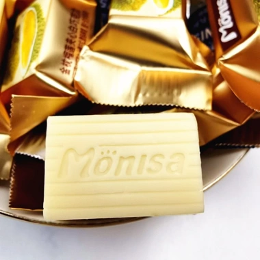 Kẹo Socola Monisa 100g Hạt Dẻ Sầu Riêng Nhân Mềm Thơm Ngon - Giá 35.000, Ít Ngọt