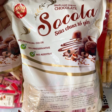 Kẹo Socola Sữa Chua Tổ Yến 1kg - Ngon, Dinh Dưỡng, Giá Ưu Đãi 105k 3