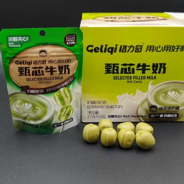 Kẹo sữa Geliqi 27g - Matcha Latte, Cà phê sữa, Dừa ngọt, Zip, Giá chỉ 59.000đ