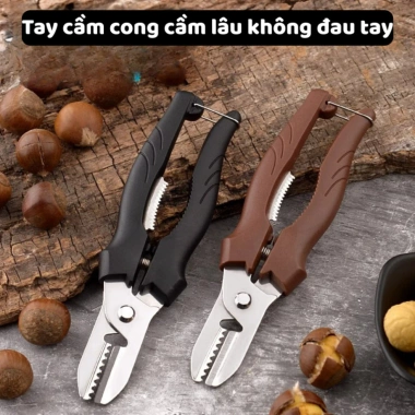 Kéo Tách Hạt Dẻ TH02 - Dụng Cụ Thép Tách Vỏ Nhanh Chóng, Dễ Dàng, Sạch Sẽ - 74.000₫