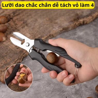 Kéo Tách Hạt Dẻ TH02 - Dụng Cụ Thép Tách Vỏ Nhanh Chóng, Dễ Dàng, Sạch Sẽ - 74.000₫ 3 Kéo Tách Hạt Dẻ TH02 - Dụng Cụ Thép Tách Vỏ Nhanh Chóng, Dễ Dàng, Sạch Sẽ - 74.000₫ 3