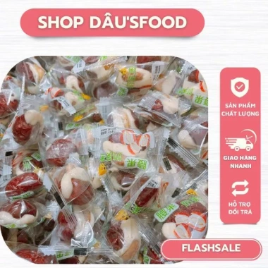 Kẹo Táo Đỏ kẹp sữa lạc đà mix hạt điều 500g - Giá ưu đãi 146.020 VNĐ 2