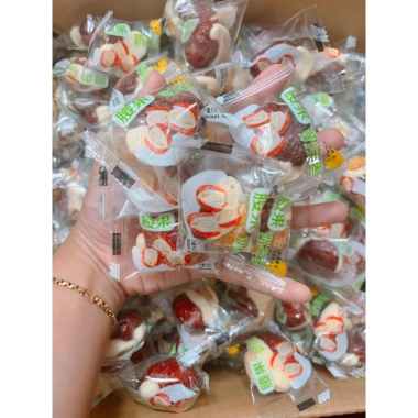 Kẹo Táo Đỏ kẹp sữa lạc đà mix hạt điều 500g - Giá ưu đãi 146.020 VNĐ 4