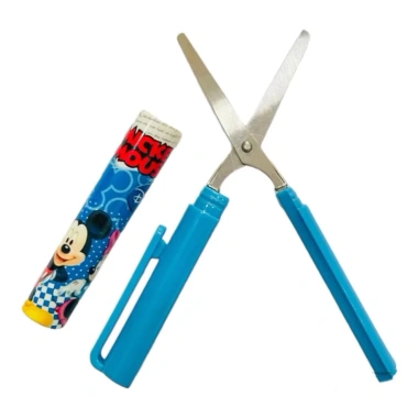 Kéo tiện lợi 105mm khóa an toàn, gập gọn bỏ túi, đa năng làm dao rọc hàng hóa - 28.000 VND 2 Kéo tiện lợi 105mm khóa an toàn, gập gọn bỏ túi, đa năng làm dao rọc hàng hóa - 28.000 VND 2