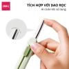 Kéo Tiện Lợi Deli 2 trong 1 – Dao Rọc Giấy và Khóa An Toàn, Đa Ứng Dụng, Giá 53k 3