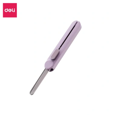 Kéo Tiện Lợi Deli 2 trong 1 – Dao Rọc Giấy và Khóa An Toàn, Đa Ứng Dụng, Giá 53k 5