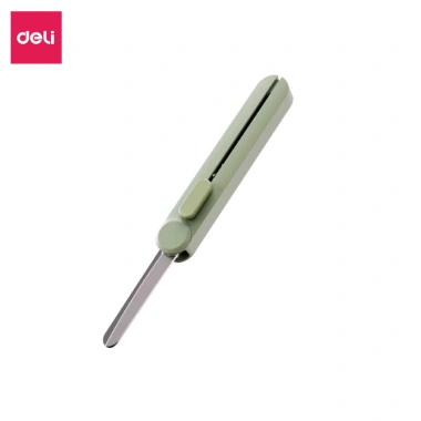 Kéo Tiện Lợi Deli 2 trong 1 – Dao Rọc Giấy và Khóa An Toàn, Đa Ứng Dụng, Giá 53k 8