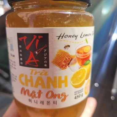 Keo Trà Chanh Mật Ong Hàn Quốc 450gr - Ngon, Tốt sức khỏe, 106.200 VND