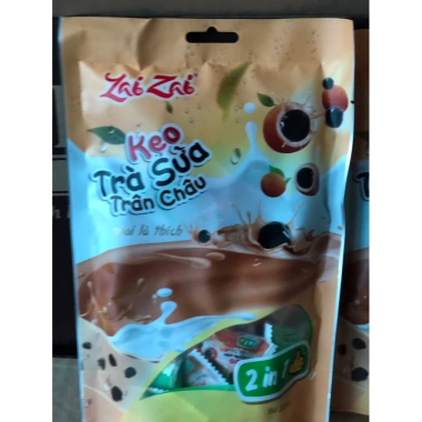 Kẹo Trà Sữa Trân Châu Zai Zai Nhai 200g - Giá giảm 31.888đ, thơm ngon, giòn tan
