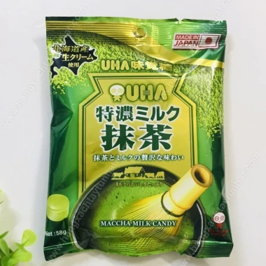 Kẹo UHA Nhật Bản 10 vị (trà xanh, lúa mạch, sữa bò...) giảm giá chỉ 49.000₫