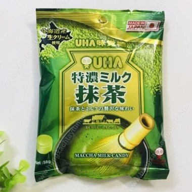 Kẹo UHA Nhật Bản 10 vị (trà xanh, lúa mạch, sữa bò...) giảm giá chỉ 49.000₫