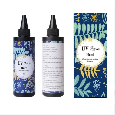 Keo UV Cứng - Epoxy Resin Trong Suốt DIY Trang Sức, Thủ Công, Giá 46.9k 2