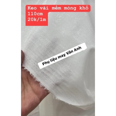 Keo vải Nhật dạng hạt siêu dính - Chỉ 21.000₫, dùng cho cổ sơ mi, tà áo, măng xéc 4