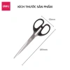 Kéo Văn Phòng Deli 6.009-6.010 Lưỡi Hợp Kim Thép Không Gỉ Siêu Bén Giá 45.000 7