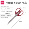 Kéo Văn Phòng Deli 6.009-6.010 Lưỡi Hợp Kim Thép Không Gỉ Siêu Bén Giá 45.000 8