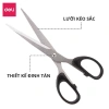 Kéo Văn Phòng Deli 6.009-6.010 Lưỡi Hợp Kim Thép Không Gỉ Siêu Bén Giá 45.000 9