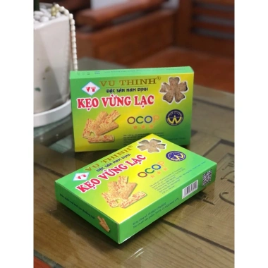 Kẹo Vừng Lạc Vũ Thịnh 500g Loại 1 – Giá Giảm 110k, Giòn Tan, Thơm Ngon, Dinh Dưỡng