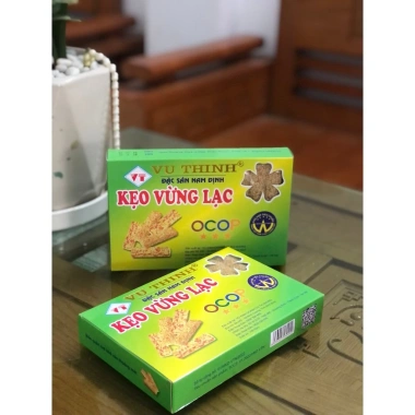 Kẹo Vừng Lạc Vũ Thịnh 500g Loại 1 – Giá Giảm 110k, Giòn Tan, Thơm Ngon, Dinh Dưỡng