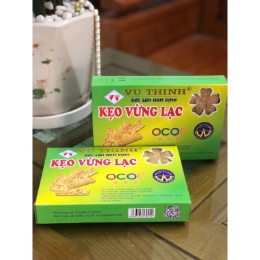 Kẹo Vừng Lạc Vũ Thịnh 500g Loại 1 – Giá Giảm 110k, Giòn Tan, Thơm Ngon, Dinh Dưỡng